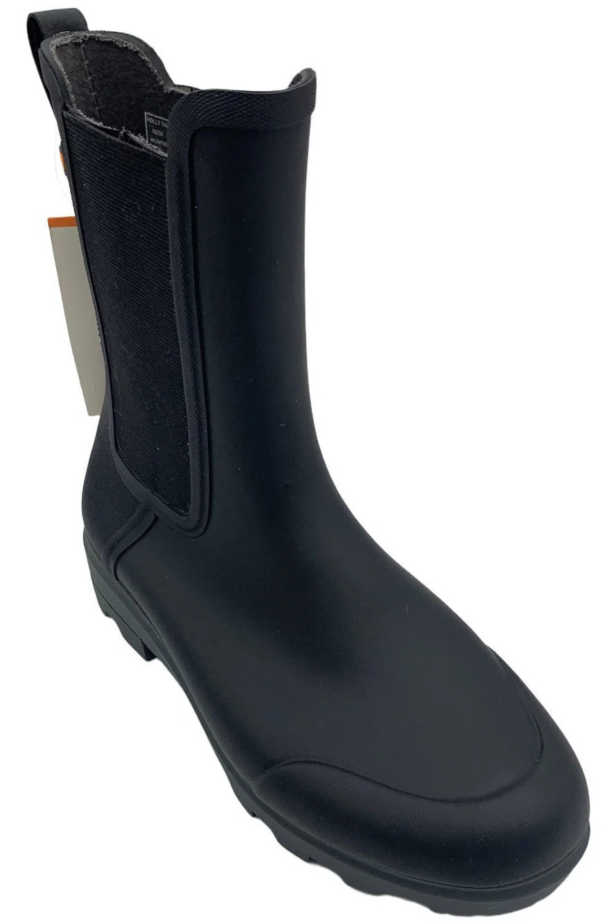 Bogs Women's Casual Tall LTR Winter Ankle Boot Black - Medium